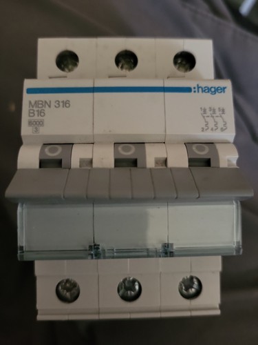 Hager mbn316 - hager,