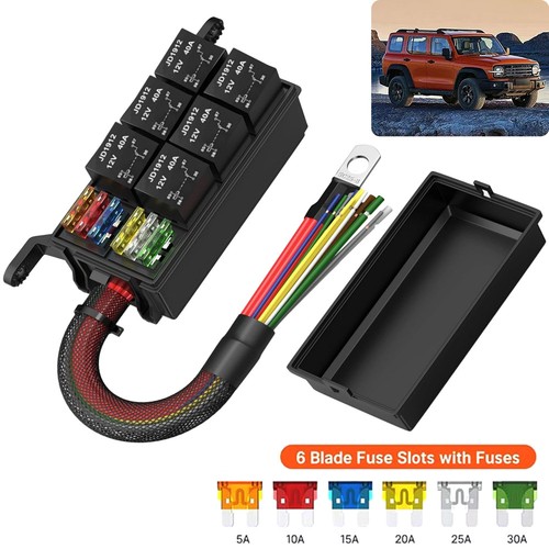 12v relaiskasten - 12v,