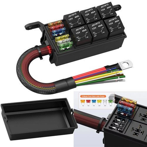 12v relaiskasten - 12v,