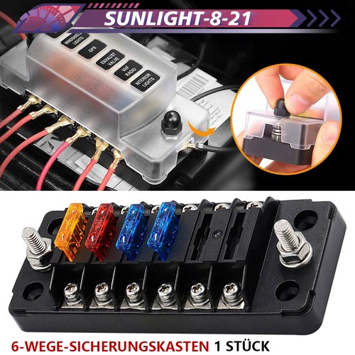 Wege flachsicherungsblock - 6-wege,